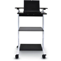 Luxor 3 Shelf Adjustable Stand Up Workstation 11 Luxor 3 Shelf Adjustable Stand Up Workstation -Office Supplies Shop LTE 30WS 4