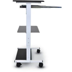 Luxor 3 Shelf Adjustable Stand Up Workstation 12 Luxor 3 Shelf Adjustable Stand Up Workstation -Office Supplies Shop LTE 30WS 5