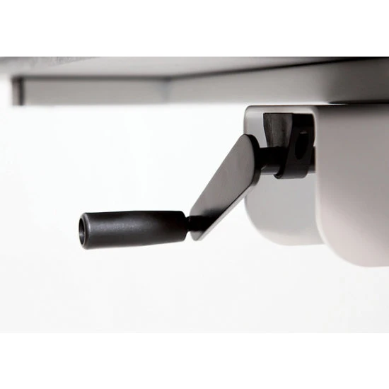 Luxor 40" Single Column Crank Stand Up Desk 4 Luxor 40" Single Column Crank Stand Up Desk - Image 2