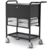 Luxor File Cart W/ Locking Cabinet & Storage Bins -Office Supplies Shop LUSO FC 1