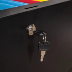 Luxor File Cart W/ Locking Cabinet & Storage Bins -Office Supplies Shop LUSO FC 4