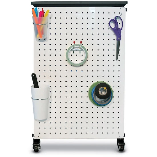 Luxor Modular Classroom Storage Cabinet - Single Module With 3 Large Bins 4 Luxor Modular Classroom Storage Cabinet - Single Module With 3 Large Bins - Image 2