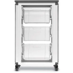 Luxor Modular Classroom Storage Cabinet - Single Module With 3 Large Bins 11 Luxor Modular Classroom Storage Cabinet - Single Module With 3 Large Bins -Office Supplies Shop LXM 1S3 4