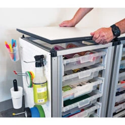 Luxor Modular Classroom Storage Cabinet - 2 Side-by-side Modules With 6 Large Bins 13 Luxor Modular Classroom Storage Cabinet - 2 Side-by-side Modules With 6 Large Bins -Office Supplies Shop LXM 2B6 6