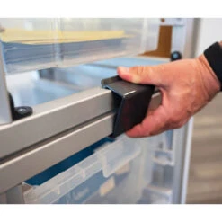 Luxor Modular Classroom Storage Cabinet - 2 Stacked Modules With 12 Small Bins 8 Luxor Modular Classroom Storage Cabinet - 2 Stacked Modules With 12 Small Bins -Office Supplies Shop LXM 2K12 3