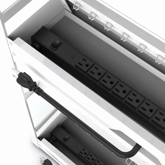 Luxor 32-Tablet/Chromebook Open Charging Cart 7 Luxor 32-Tablet/Chromebook Open Charging Cart - Image 5