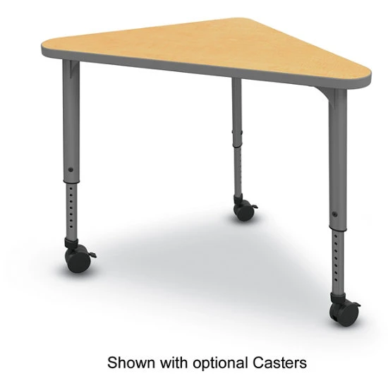 Apex™ Series 24 Markerboard Desk Classroom Pack W/ Chairs - Triangle 8 Apex™ Series 24 Markerboard Desk Classroom Pack W/ Chairs - Triangle - Image 6