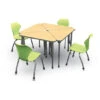 Apex Series 8 Desk Classroom Pack W/ Chairs - Triangle 1 Apex Series 8 Desk Classroom Pack W/ Chairs - Triangle -Office Supplies Shop MAD 41T 8 1