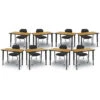 Apex Series 8 Desk Classroom Pack W/ Chairs - Rectangle 1 Apex Series 8 Desk Classroom Pack W/ Chairs - Rectangle -Office Supplies Shop MAD R 8 1
