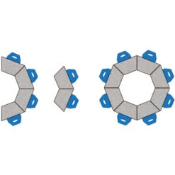Apex™ Series 24 Desk Classroom Pack W/ Chairs - Trapezoid -Office Supplies Shop MAD Z 24 6