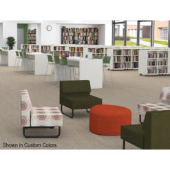 AKT Lounge Small Ottoman (Grade 1 Vinyl) -Office Supplies Shop MAKT 1D V 4