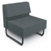 AKT Lounge Chair Armless (Grade 1 Fabric) -Office Supplies Shop MAKT CN 1