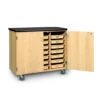 Mobile Tote Tray Storage -Office Supplies Shop MBTT 75 1