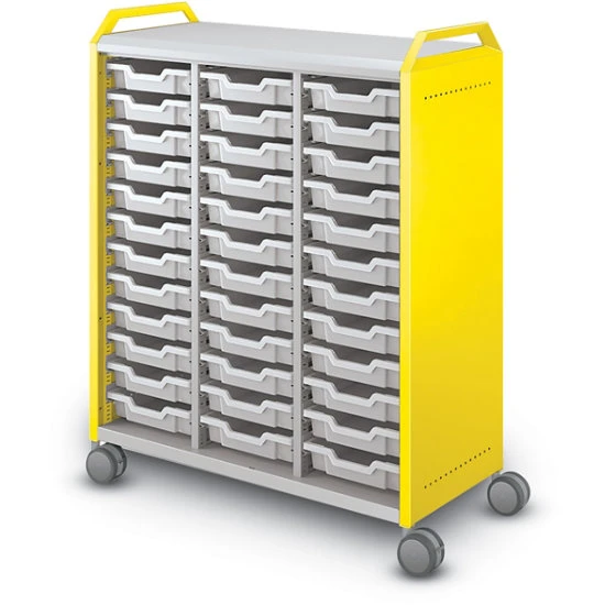 53-1/2"Hx42"Wx19-1/4"D Compass Cabinet Storage W/ (36) 3"H Totes - Maxi H3 - Handles 3 53-1/2"Hx42"Wx19-1/4"D Compass Cabinet Storage W/ (36) 3"H Totes - Maxi H3 - Handles