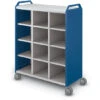 53-1/2"Hx42"Wx19-1/4"D Compass Cabinet Storage W/ Cubbies - Maxi H3 - Handles -Office Supplies Shop MCPS C3A1E 1