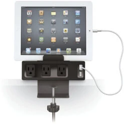 Clamp Mount Outlet & USB Charger 9 Clamp Mount Outlet & USB Charger -Office Supplies Shop MCSD MT 4