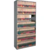 Space Saving High-Density Seven Tier Open Shelving Starter Unit -Office Supplies Shop MDF 7S 1