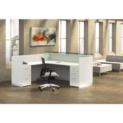 Medina Reception L-Station (Box/Box/File & File/File Pedestals) 12 Medina Reception L-Station (Box/Box/File & File/File Pedestals) -Office Supplies Shop MED LBF 5