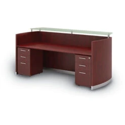 Medina Reception Station (Box/Box/File & Box/Box/File Pedestals)