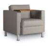 Global Citi® Lounge Chair W/ Laminate Tablet- Grade 5 -Office Supplies Shop MET 5TAC L 1