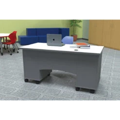 Double Cabinet Teacher's Desk 10 Double Cabinet Teacher's Desk -Office Supplies Shop MGTD DP 4