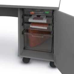 Single Cabinet Teacher's Desk -Office Supplies Shop MGTD SP 3