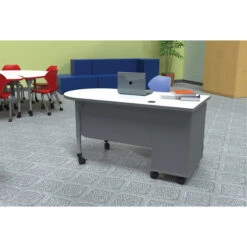 Single Cabinet Teacher's Desk -Office Supplies Shop MGTD SP 4