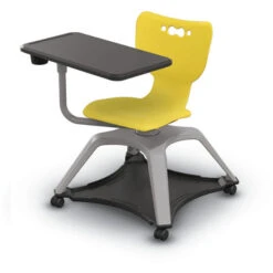 Enroll™ W/ Hierarchy Tablet Chair - No Arms (Tablet Arm & Cup Holder)