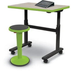 3224 Rectangle - Height Adjustable Flipper Desk