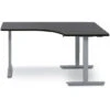 ML Series Height Adjustable Table: 3-Stage 3 Column L-Shape Single Surface -Office Supplies Shop ML 33LT 1