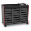 Horizon™ Makerspace Mobile Storage Cart W/ 18 Trays -Office Supplies Shop MMSP 18 1