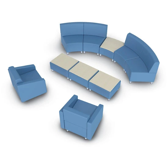 Modular Soft Seating Chair With Arms (Grade 2) 4 Modular Soft Seating Chair With Arms (Grade 2) - Image 2