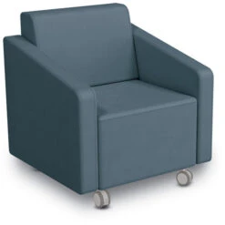 Modular Soft Seating Chair With Both Arms + Mobility Package (Grade2)