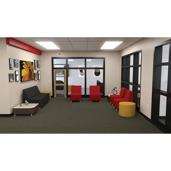 Modular Soft Seating Armless Loveseat (Grade 2) 4 Modular Soft Seating Armless Loveseat (Grade 2) - Image 2