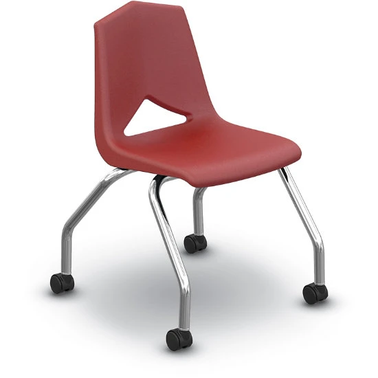 MG1100 Series Stack Chair - 18"H With Casters 4 MG1100 Series Stack Chair - 18"H With Casters - Image 2
