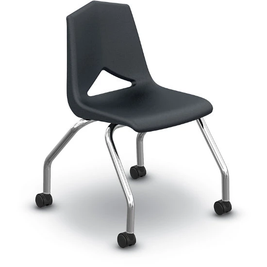 MG1100 Series Stack Chair - 18"H With Casters 5 MG1100 Series Stack Chair - 18"H With Casters - Image 3