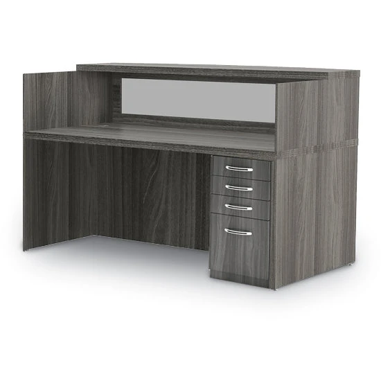 72"Wx36"D Aberdeen Reception Desk (Pencil/Box/Box/File) 4 72"Wx36"D Aberdeen Reception Desk (Pencil/Box/Box/File) - Image 2