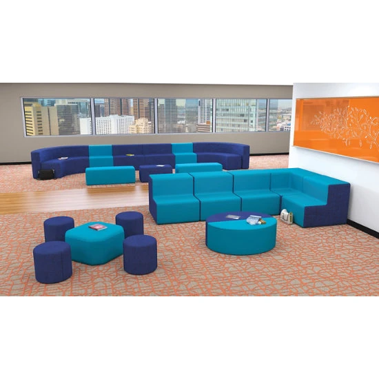 Elevate Wind Octagonal Ottoman (Grade 1) 4 Elevate Wind Octagonal Ottoman (Grade 1) - Image 2