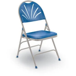 1100 Series Polyfold Fan Back Triple-Brace Chair -Office Supplies Shop NPFB 11 3