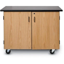 Mobile Science Cart W/ Tote Trays 8 Mobile Science Cart W/ Tote Trays -Office Supplies Shop NPMSC 4 3