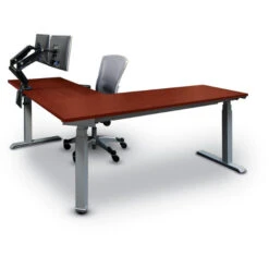 Ascend II Electric Height Adjustable L-Shape Table