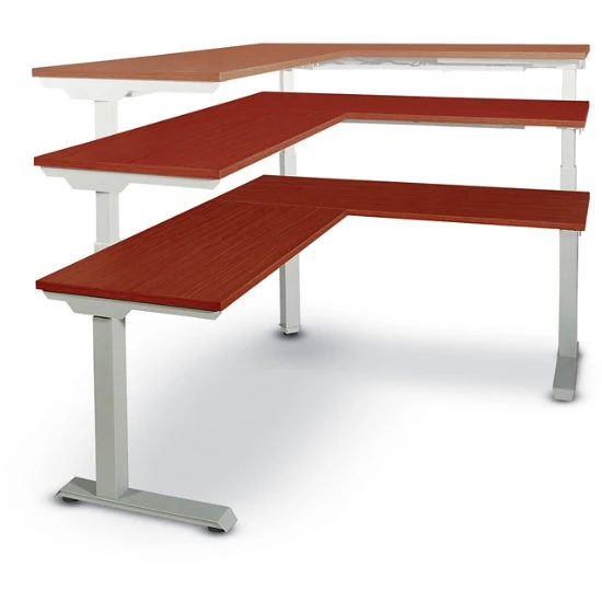 Ascend II Electric Height Adjustable L-Shape Table 4 Ascend II Electric Height Adjustable L-Shape Table - Image 2