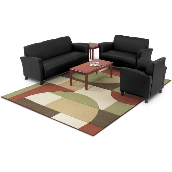 OSP® Furniture Lounge Series Breeze Eco-Leather Loveseat 5 OSP® Furniture Lounge Series Breeze Eco-Leather Loveseat - Image 3