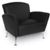 Club Chair With Chrome Legs -Office Supplies Shop OFSL 551 1