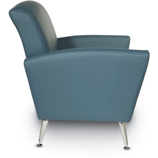 Club Chair With Chrome Legs 6 Club Chair With Chrome Legs - Image 4