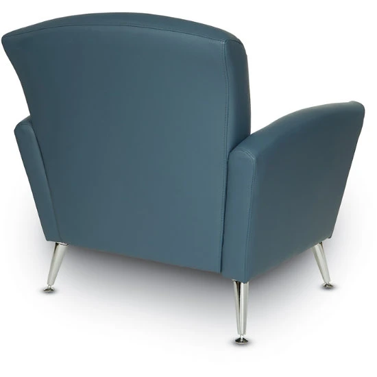 Club Chair With Chrome Legs 7 Club Chair With Chrome Legs - Image 5