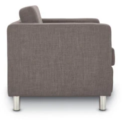 WorkSmart® Pacific Arm Chair In Fabric W/ Chrome Finish Legs 8 WorkSmart® Pacific Arm Chair In Fabric W/ Chrome Finish Legs -Office Supplies Shop OPA 51F 3