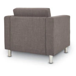 WorkSmart® Pacific Arm Chair In Fabric W/ Chrome Finish Legs 9 WorkSmart® Pacific Arm Chair In Fabric W/ Chrome Finish Legs -Office Supplies Shop OPA 51F 4