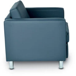 WorkSmart® Pacific Arm Chair W/ Chrome Finish Legs (Dillon) -Office Supplies Shop OPA 51 2