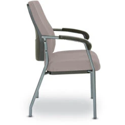 Padded Seat & Back Visitor's Chair W/ Titanium Finish Frame - Fun Colors -Office Supplies Shop OPBV 3 3